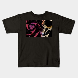 Trippy Skull Kids T-Shirt